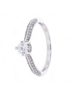 Yellow and white gold diamond rings at the best price - DIAM and Co