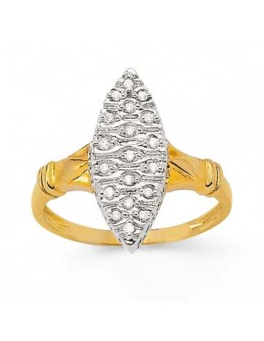 bague marquise or jaune